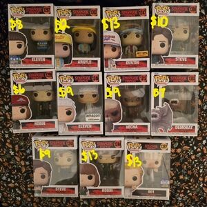 Stranger Things Funko Pop Collection
